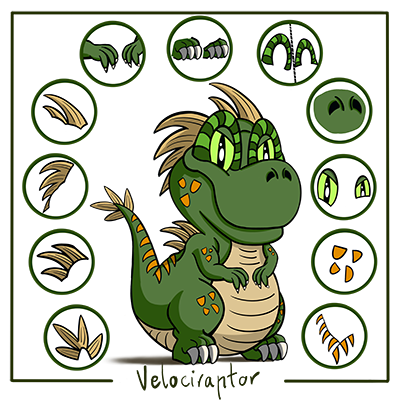 Velociraptor Features